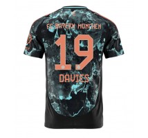 Bayern Munich Alphonso Davies #19 Koszulka Wyjazdowa 2024-25 Krótki Rękaw